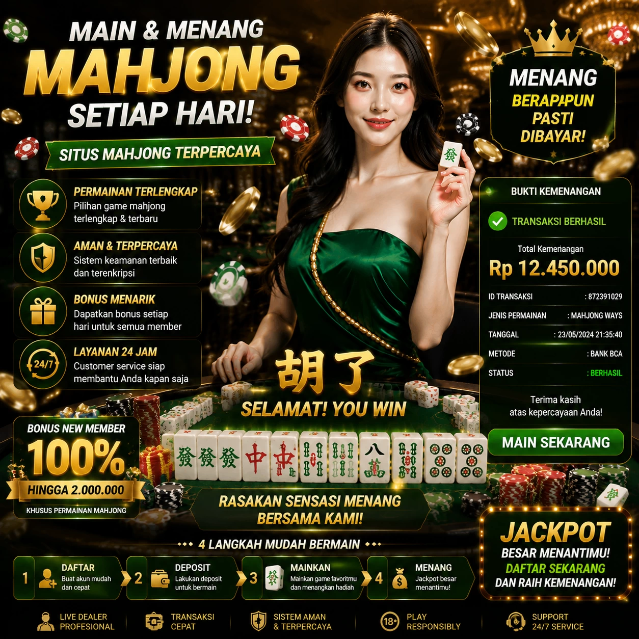 Tampilan antarmuka jalantoto APK v4.7.5 saat pengujian performa dan keamanan di perangkat Android